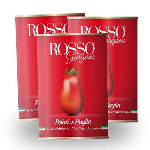 Zestaw 3 sztuk Pomidory Pelati di Puglia (3 x 400g)